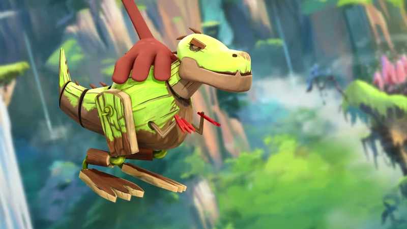 ROCKY: I'm Mini Giganto, walking through the jungle