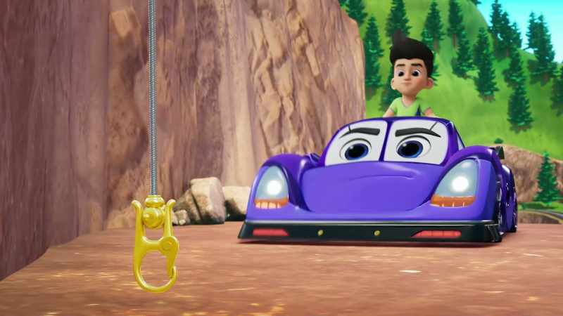 Rod! Attach the hook to your bumper!