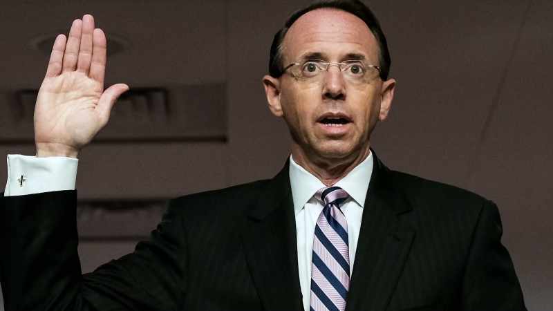 Rod Rosenstein, arch deep state swamp creature