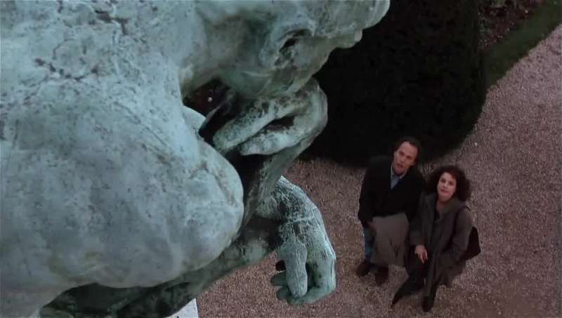 Rodin never said what he was thinking He's thinking
