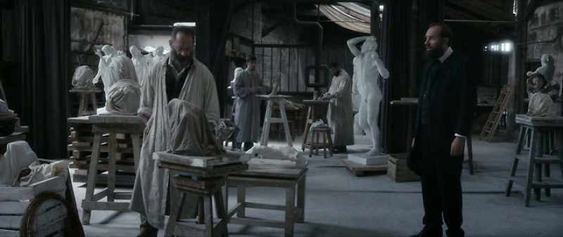 'Rodin is outside my windows...'