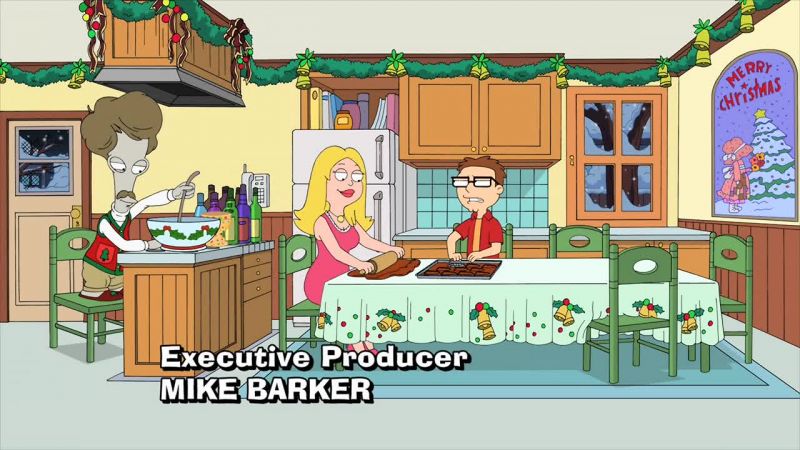 Roger, you've been mixing that eggnog for an hour