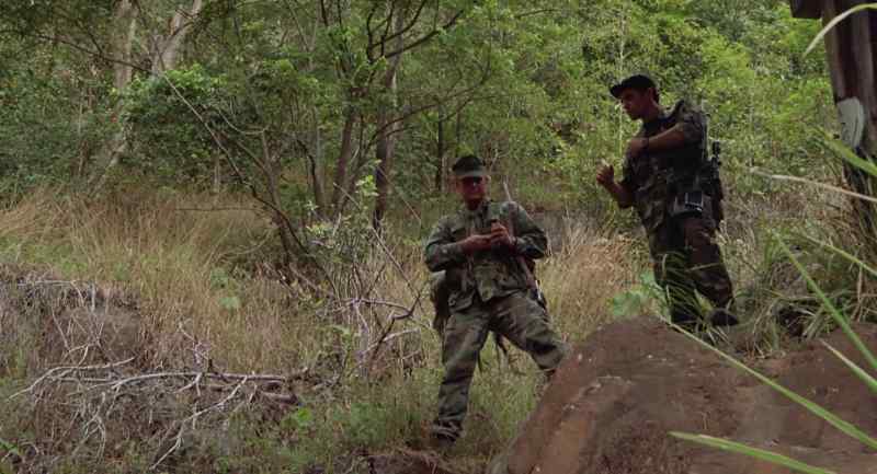Roll down your sleeves, Miller. We're going in the bush