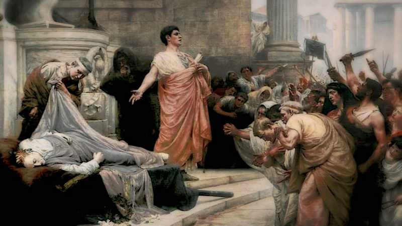 Roman emperors who were deified were admitted