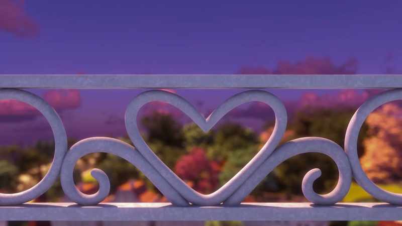 [romantic music]