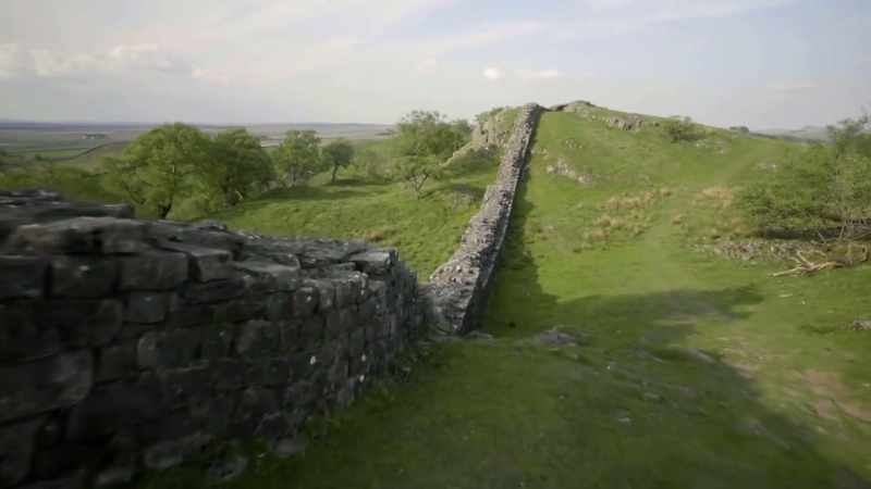 Rome built a network of forts and walls