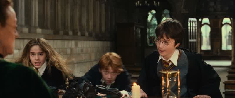 Ron, Hermione, you'll come with me
