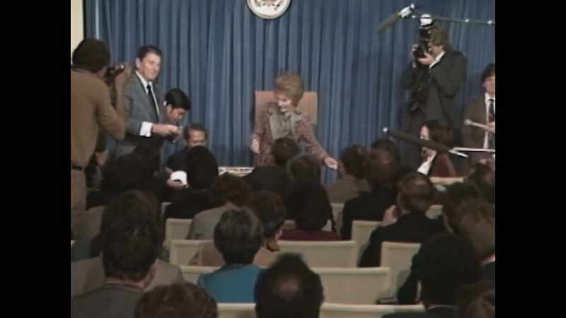 [Ron Reagan] But I think she also realized