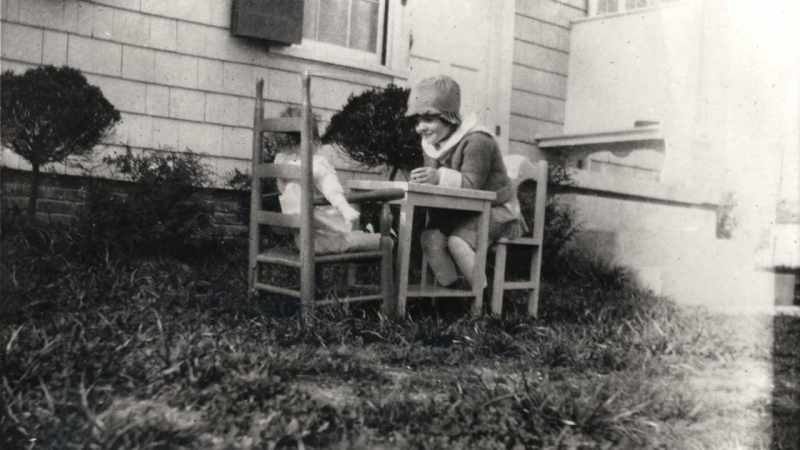 [Ron Reagan] Three years old is not the age