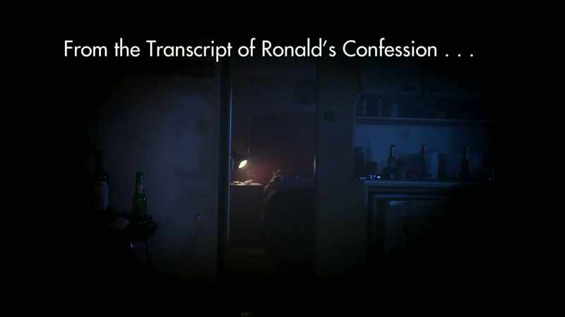 [Ronald] After we fooled around