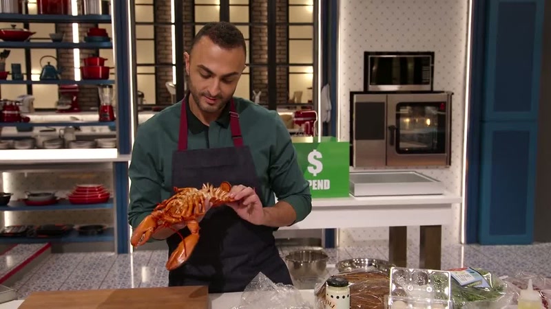 Roni's Spend Box has duck eggs and lobster. Getting fancy