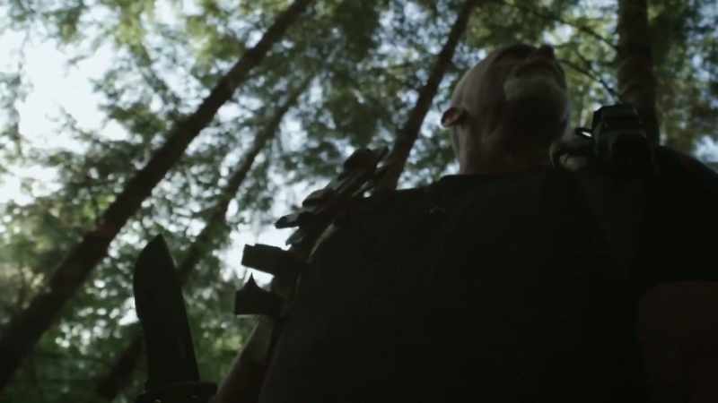 [Ronny] Did Pete just capture bigfoot walking through the forest?