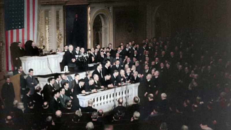 Roosevelt: YESTERDAY, DECEMBER 7, 1941