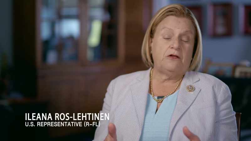 ROS-LEHTINEN: I represent communities that people would think they're pretty