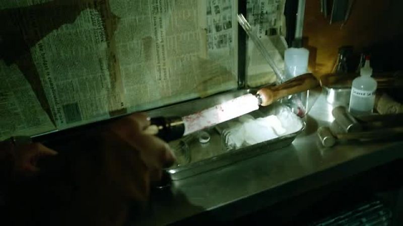 ROSALEE: This is a fleshing knife