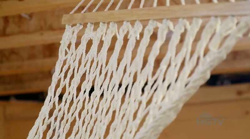 Rotem: April got a hammock, Savannah got two hanging chairs