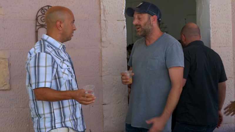 Rotem's directing a big cast and crew