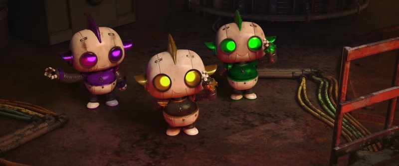 [Rottens chirping]
