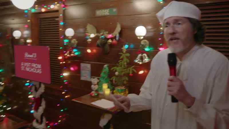 Round three... a visit from Saint Nicholas