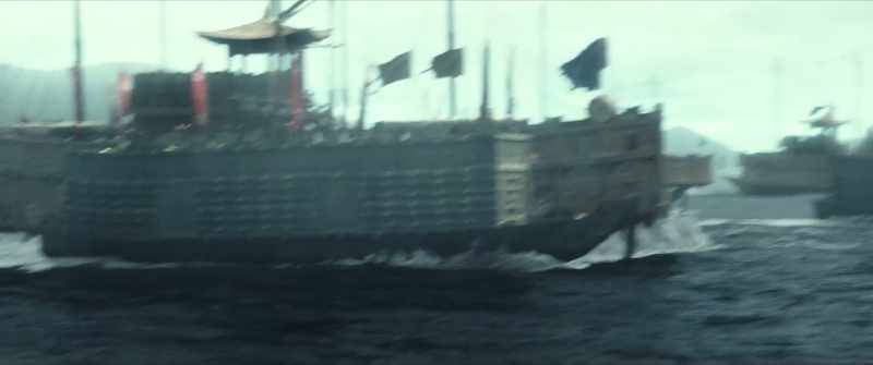 Row faster! We must retreat!
