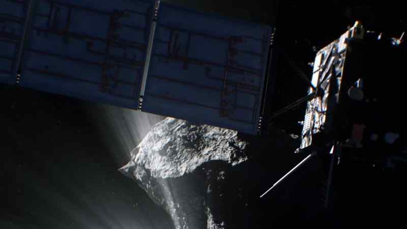 ROWE: As Rosetta scanned the comet