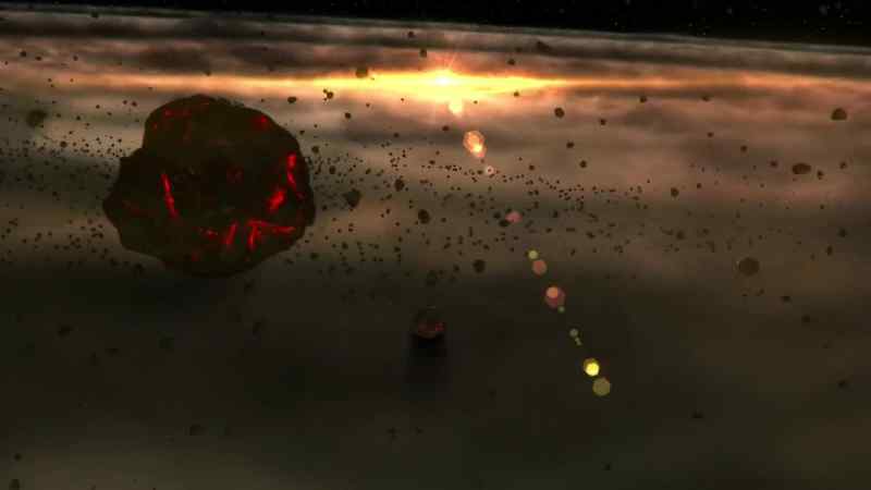 ROWE: The planetesimals face a race
