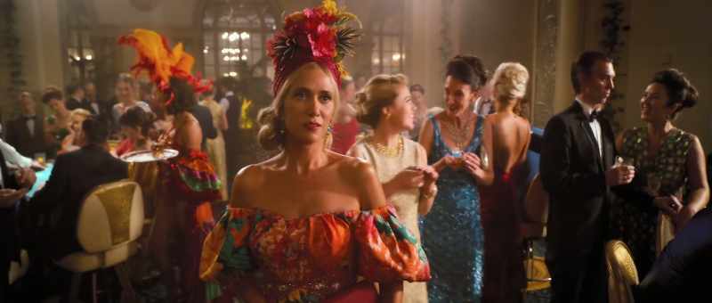 [rumba music playing]