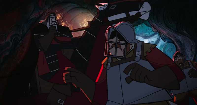 Run! Get out of here! -What do you think you're doing?