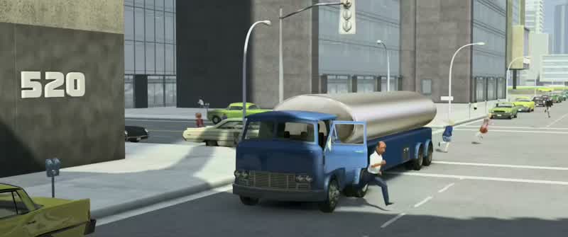 Run! My baby!