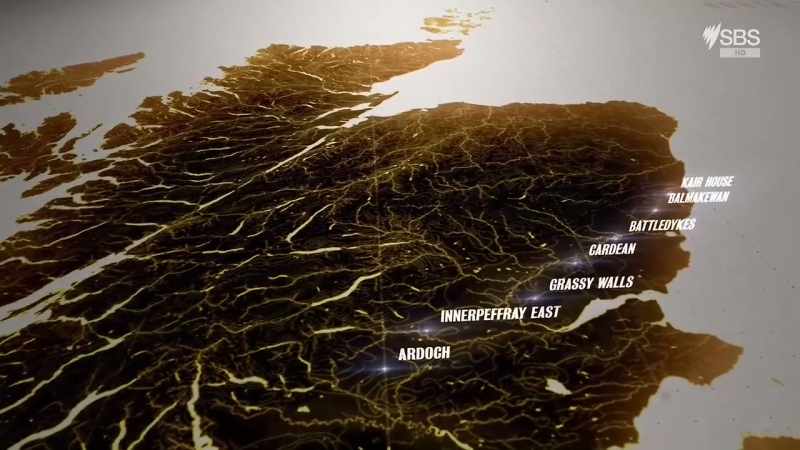 Running from Perthshire, through Angus to Aberdeenshire and Moray