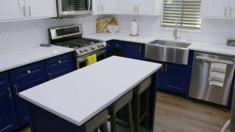[Russell] Like, the cabinet doors that don't close evenly
