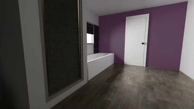 [Russell] We're going to modernize the entire bathroom