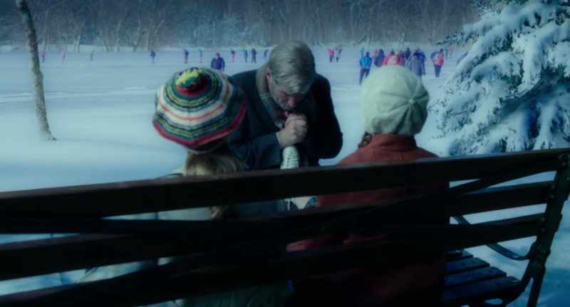 Ruth and the kids were buffeted by everything that I did