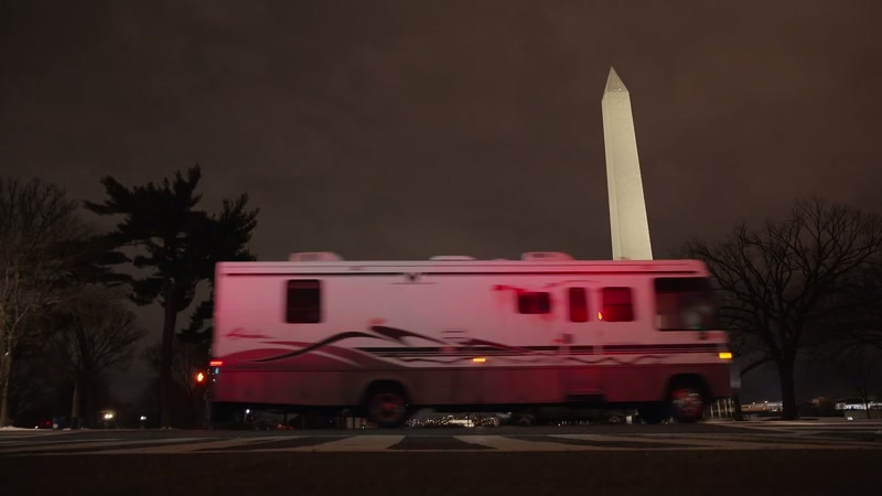 (RV rumbling)