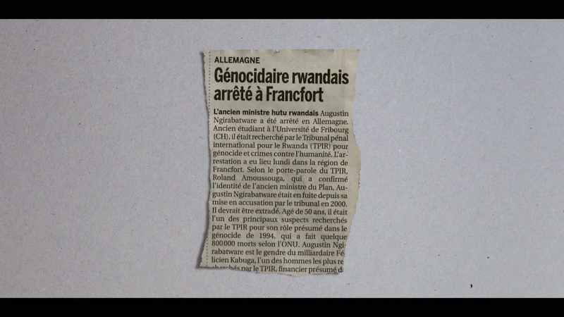 RWANDAN GENOCIDIST ARRESTED IN FRANKFURT