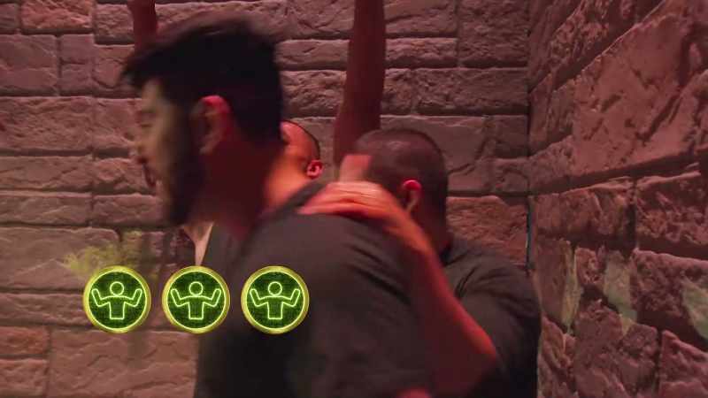 Ryan is across to give the Party Animals a perfect three points
