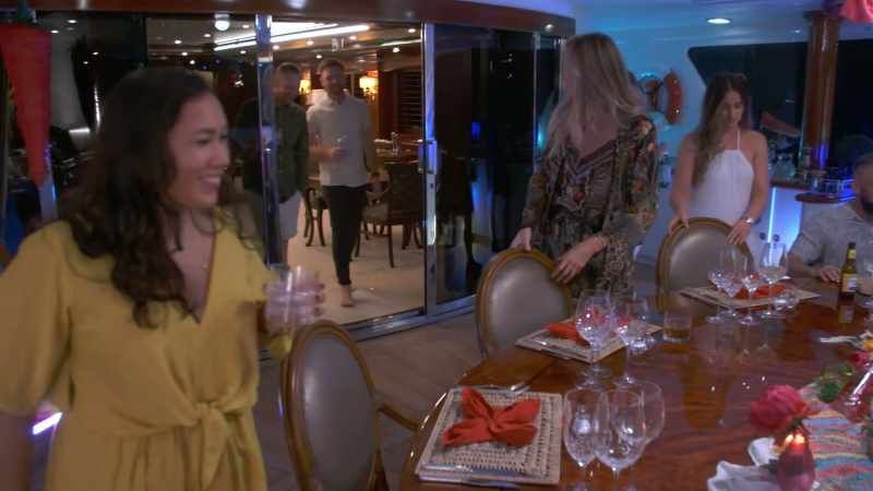 Ryan, Ryan, the guests are sitting down at the table