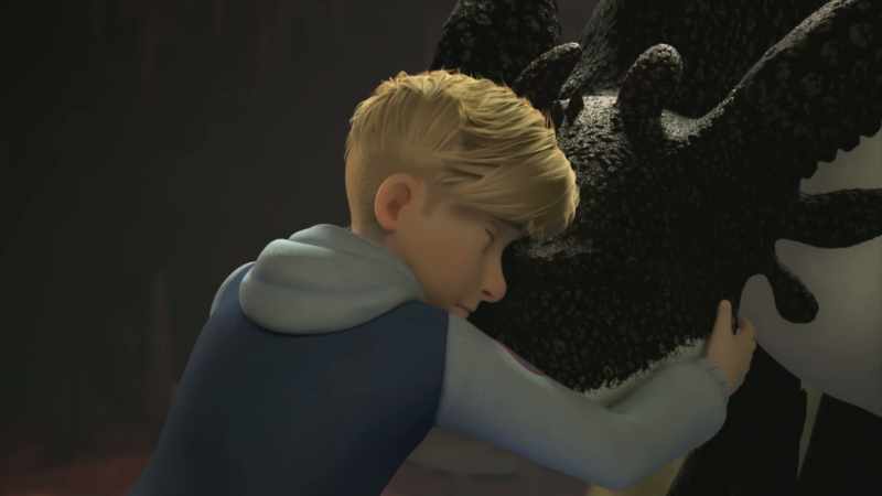 [sad growling]