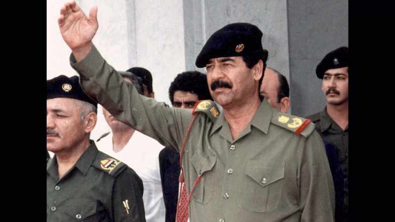 Saddam Hussein will stop at nothing