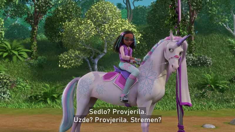 Saddle? Check. Reins? Check. Stirrups?