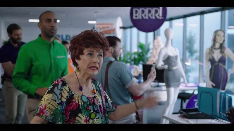 Sam is drunk. Although Ashley's saying she's munted