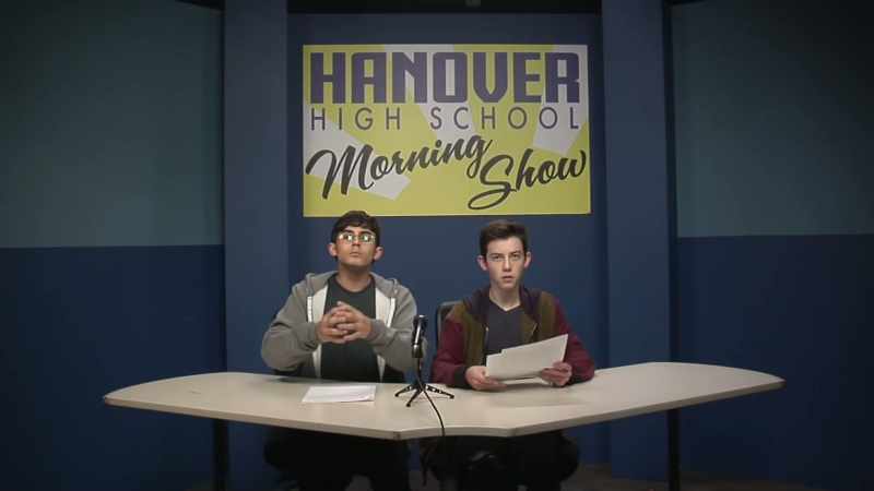 Sam and I aren't seniors, so, we weren't even at the assembly