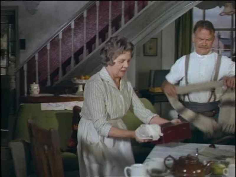 Sam! I'll bank the fire. Go on home