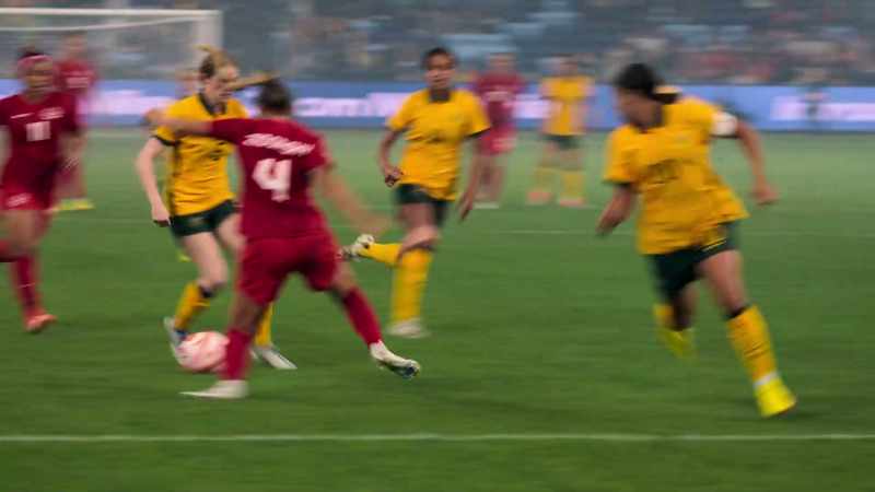 Sam Kerr does well, here's Cortnee Vine