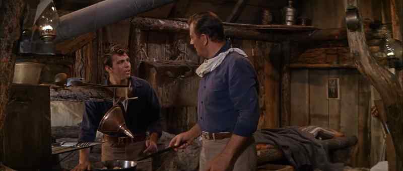 Sam! The stove's cold
