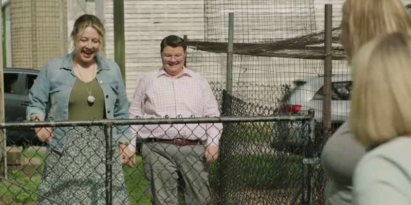 Sam: We're just feeding some chickens. - (laughter)