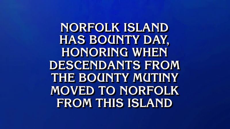 Sam. - What's Pitcairn?