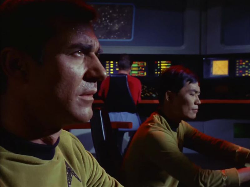 Same as before, Mr. Sulu