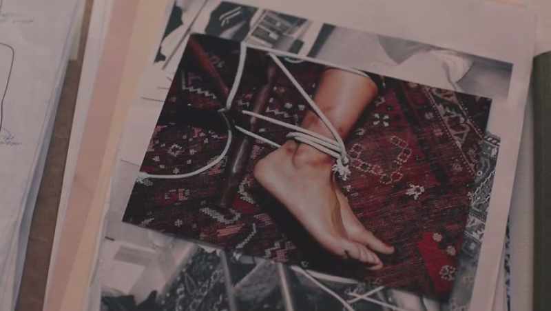 Same entry points, same elaborate ropes on the bodies