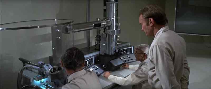 Sample in the button and sealed, Charlie